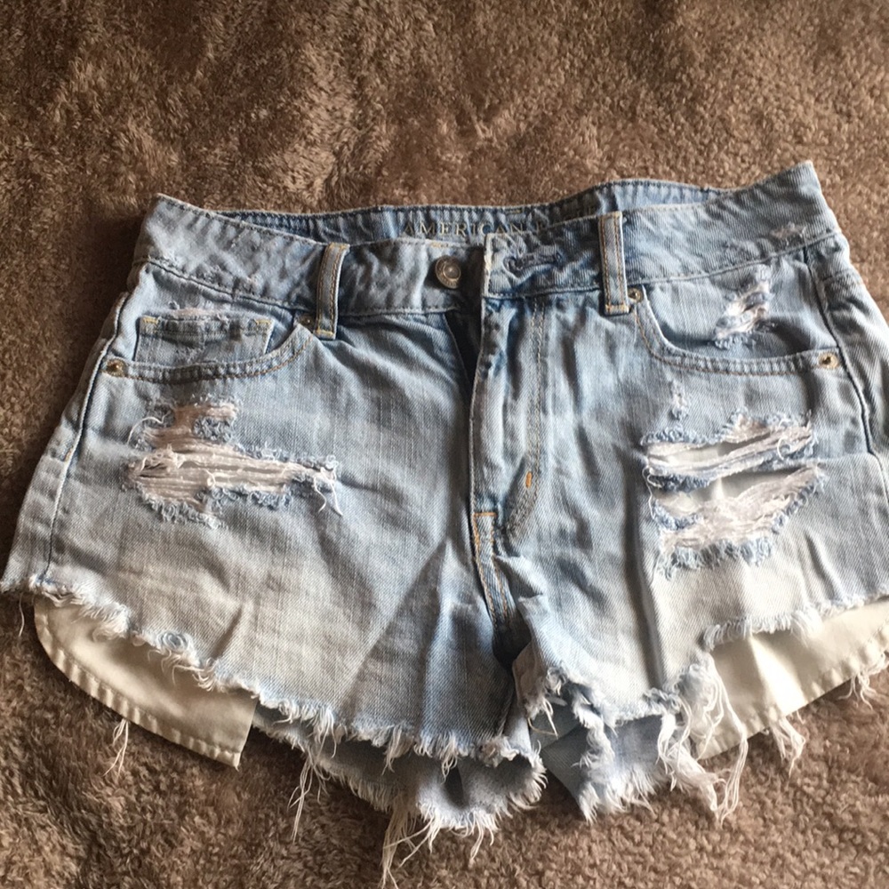 High waisted shorts